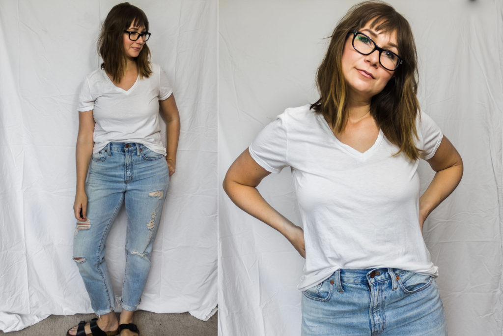 One White Tee 3 Ways // Feat. The Cotton V from Everlane