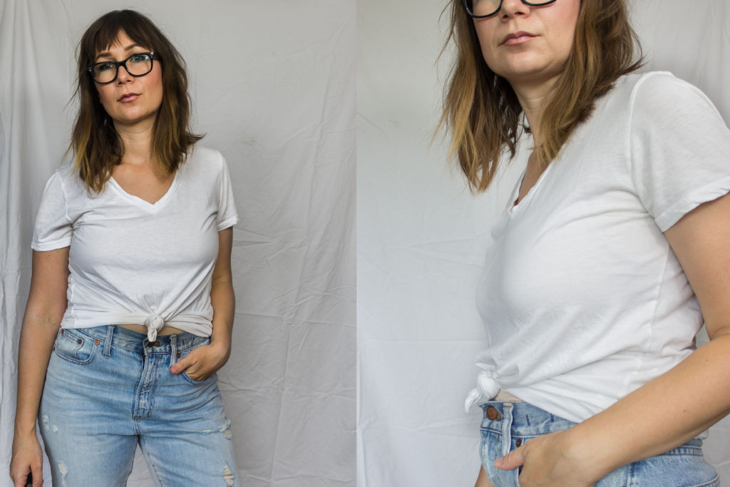 One White Tee 3 Ways // Feat. The Cotton V from Everlane