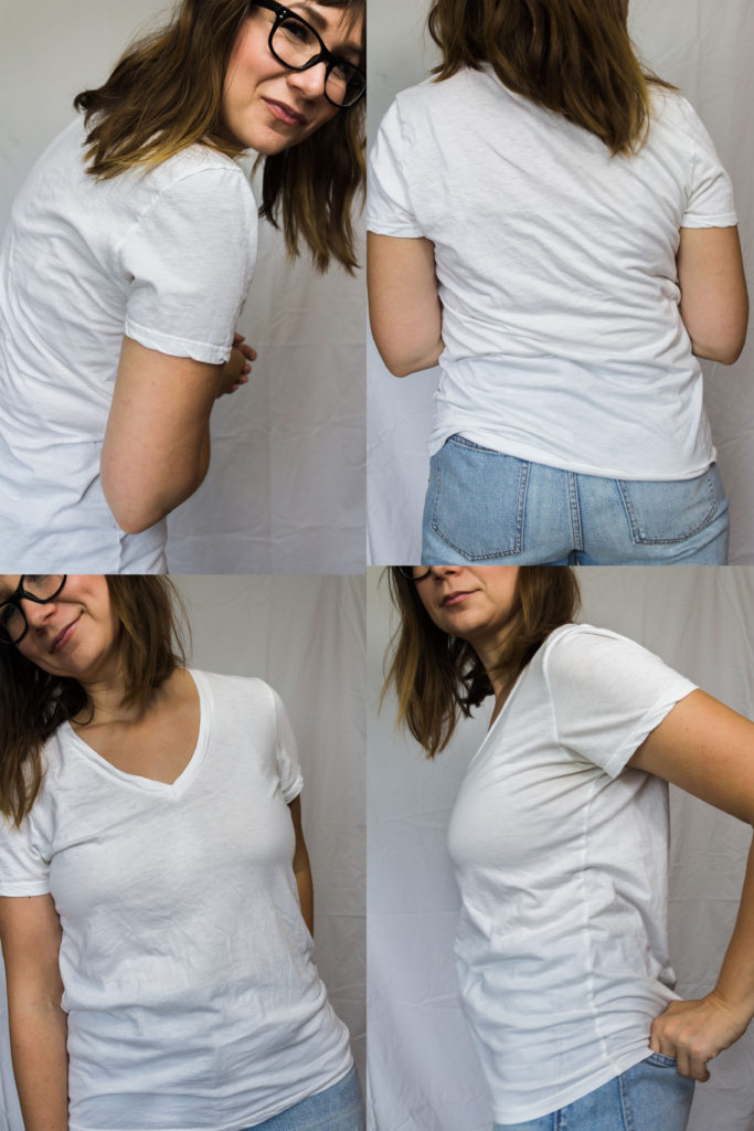 Everlane Cotton V vs. the Pima Micro Rib Crew Tee 