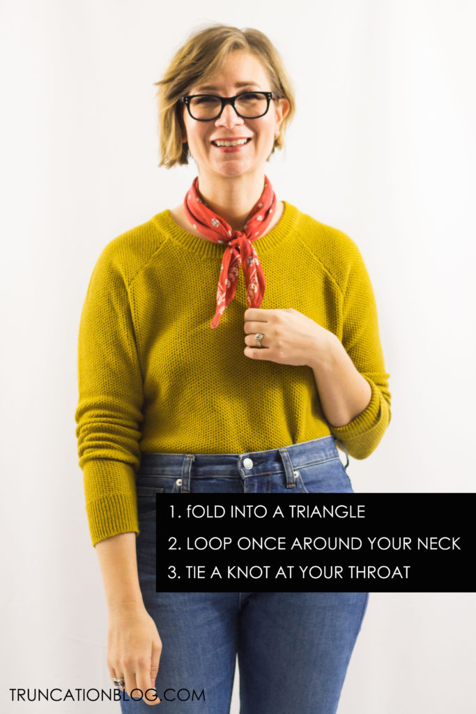 Four Ways to Style a Bandana