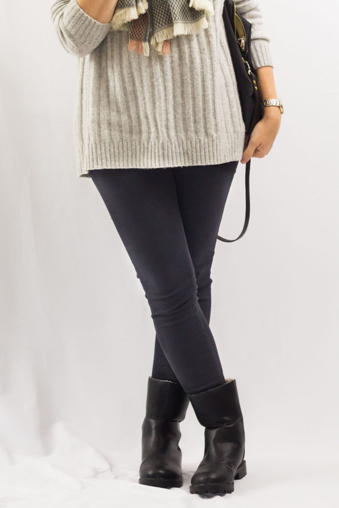 Chunky Sweater and Moto Boots-3