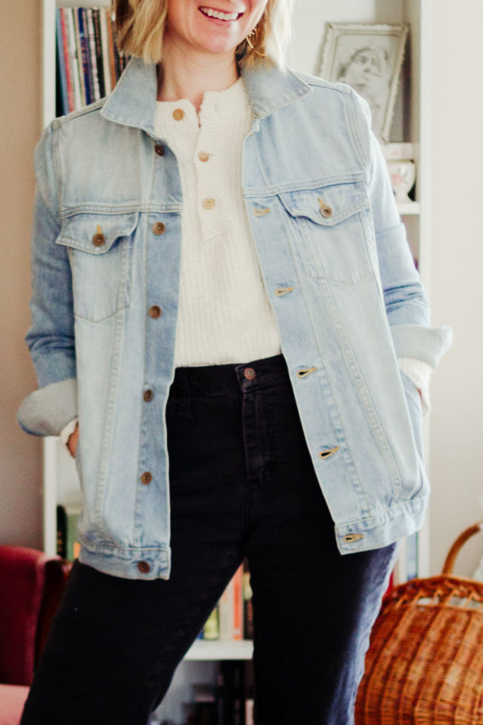 Spring 10x10 Check In + Tradland Denim Jacket Review