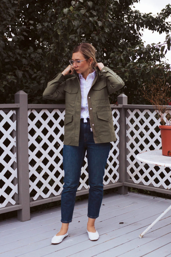 WIWLW: A Week of Real Outfits + a mini Everlane Relaxed Boyfriend Denim Review