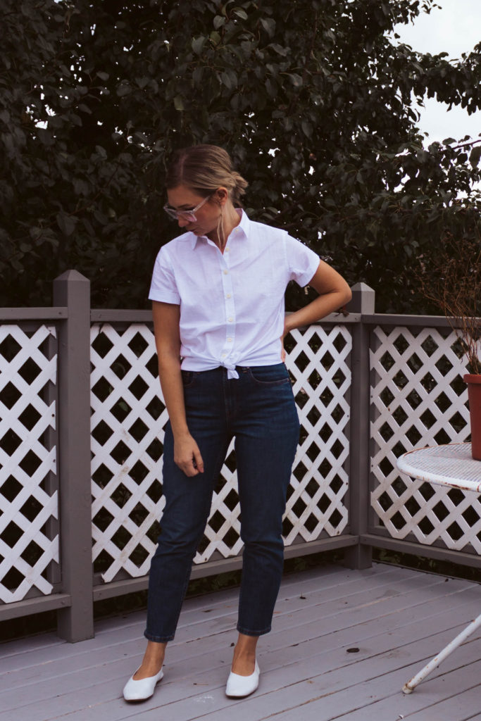 WIWLW: A Week of Real Outfits + a mini Everlane Relaxed Boyfriend Denim Review