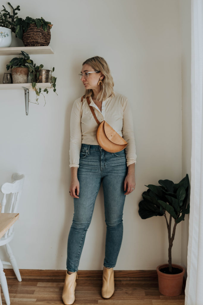A Week of Outfits + Madewell Eco Denim & Throwback Shoes
