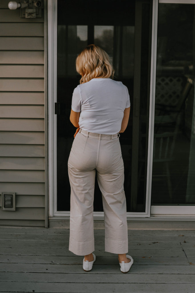 Everlane Review: the Wide Leg Chino
