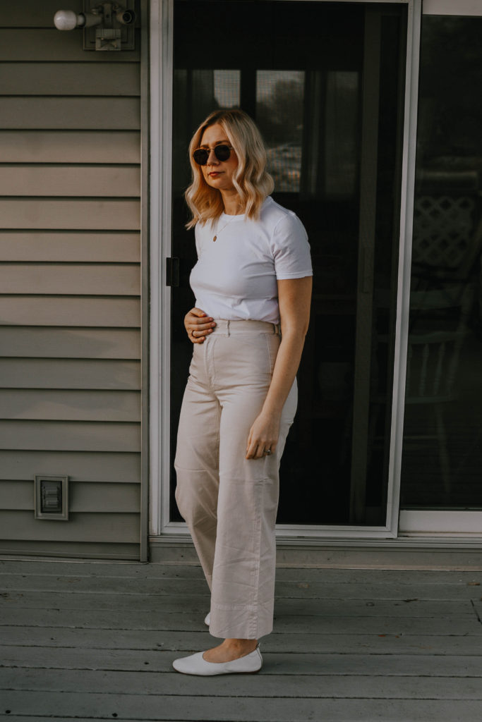 Everlane Review: the Wide Leg Chino -