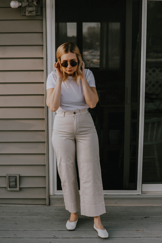 Wide leg chino on sale everlane