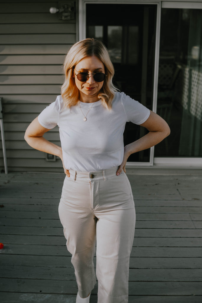 Everlane Review: the Wide Leg Chino