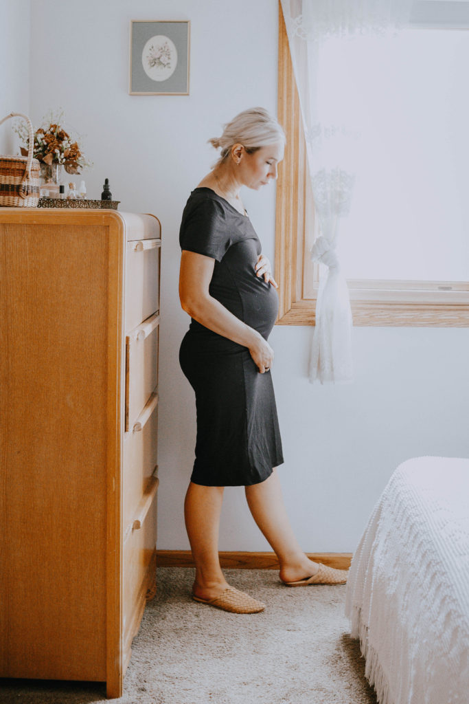 Storq Maternity Haul/Try On: maternity bodycon dress
