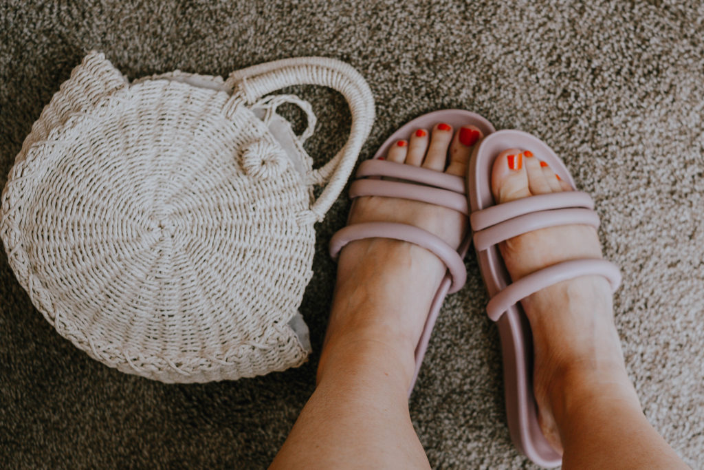 Everlane Sandal Comparison: tube strap sandals