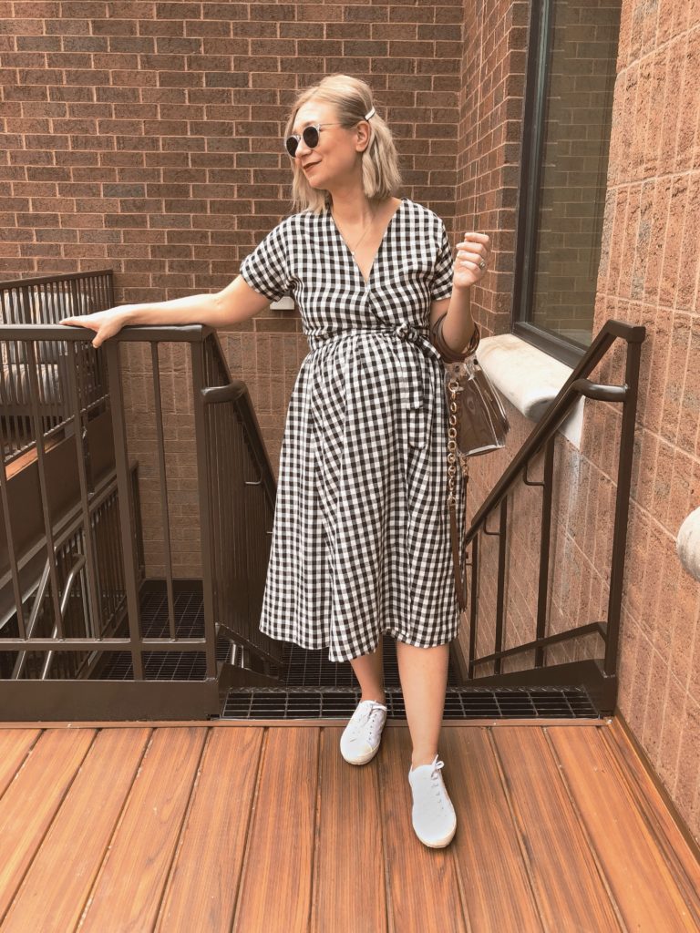 30 Days of Summer Style Day 7: Gingham Dress