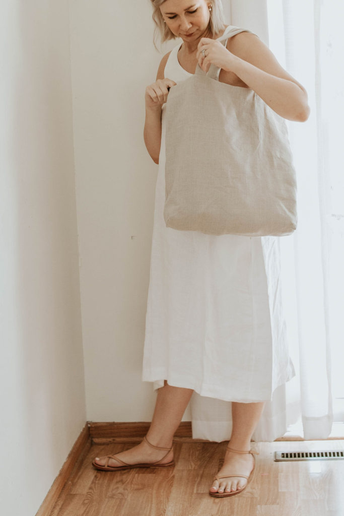 30 Days of Summer Style Day 3: Linen Bags from Shin+Na