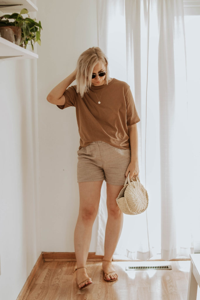 30 Days of Summer Style Day 5: Pregnancy Dressing + Maternity Shorts