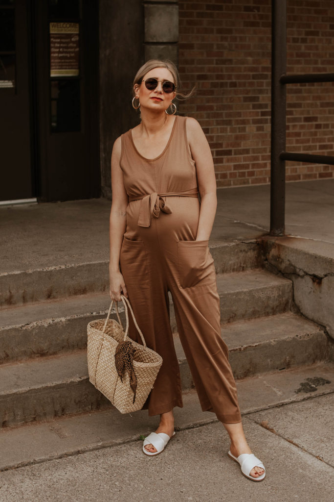 30 Days of Summer Style Day 15: Everlane Luxe Cotton Jumpsuit 