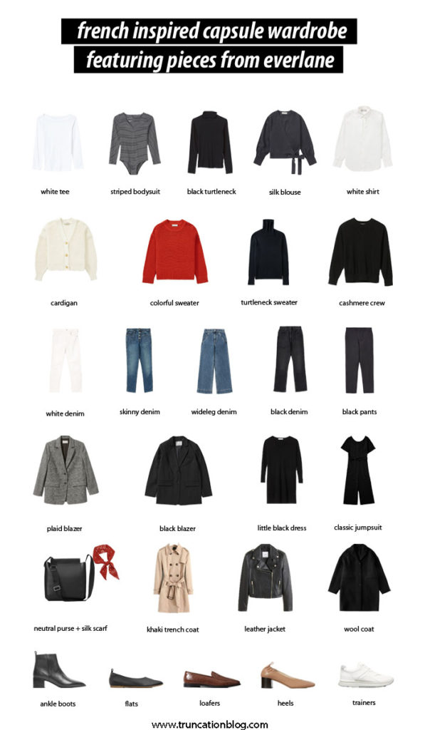 French Minimalist Capsule Wardrobe 2019 Wardobe Pedia