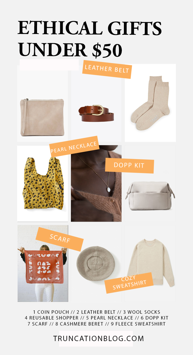 Ethical Clothing Gift Guide: Gifts Under $50, $100, & $300