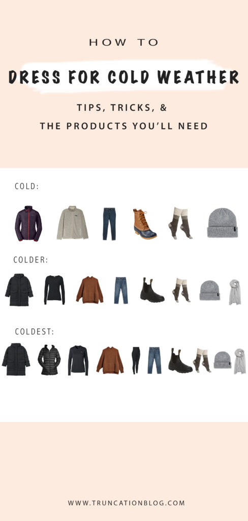 How to Dress for Cold Weather: Tips, Tricks, & Products 