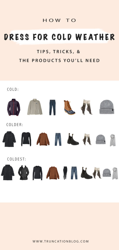 How to Dress for Cold Weather Tips Tricks Products