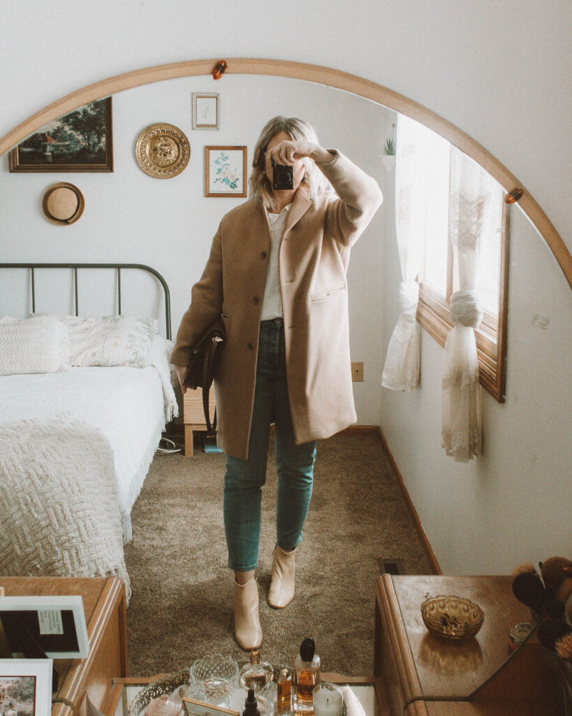 Everlane sales cocoon coat