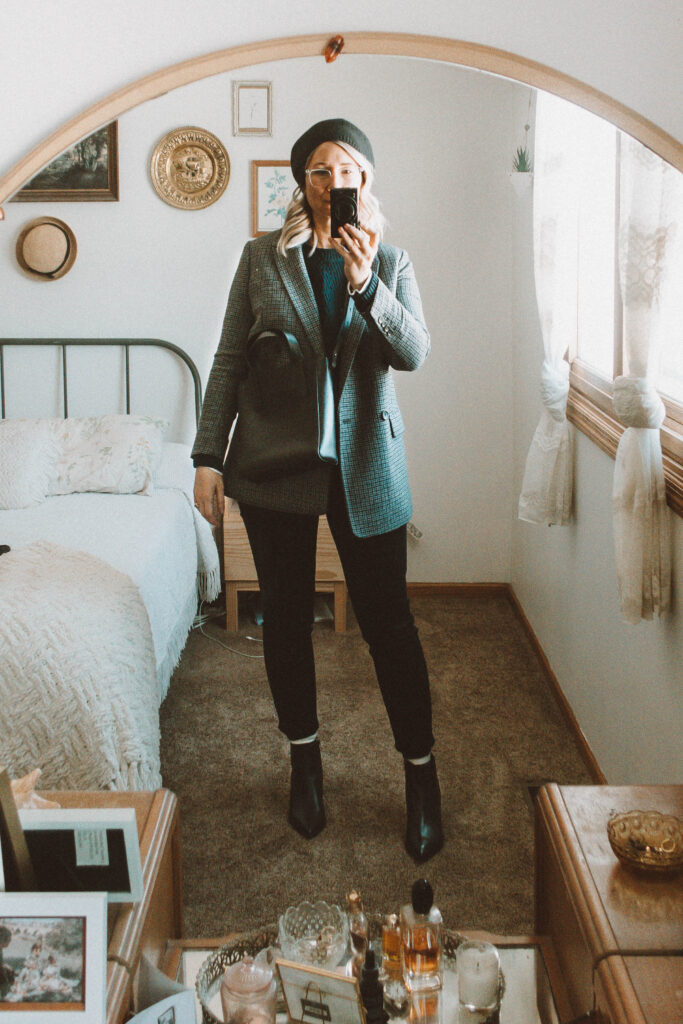 6 Days of Everlane Outerwear: Outfit Ideas + Reviews, Oversized Double Breasted Blazer