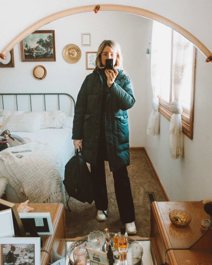 6 Days of Everlane Outerwear: Outfit Ideas + Reviews, ReKnew Long Puffer