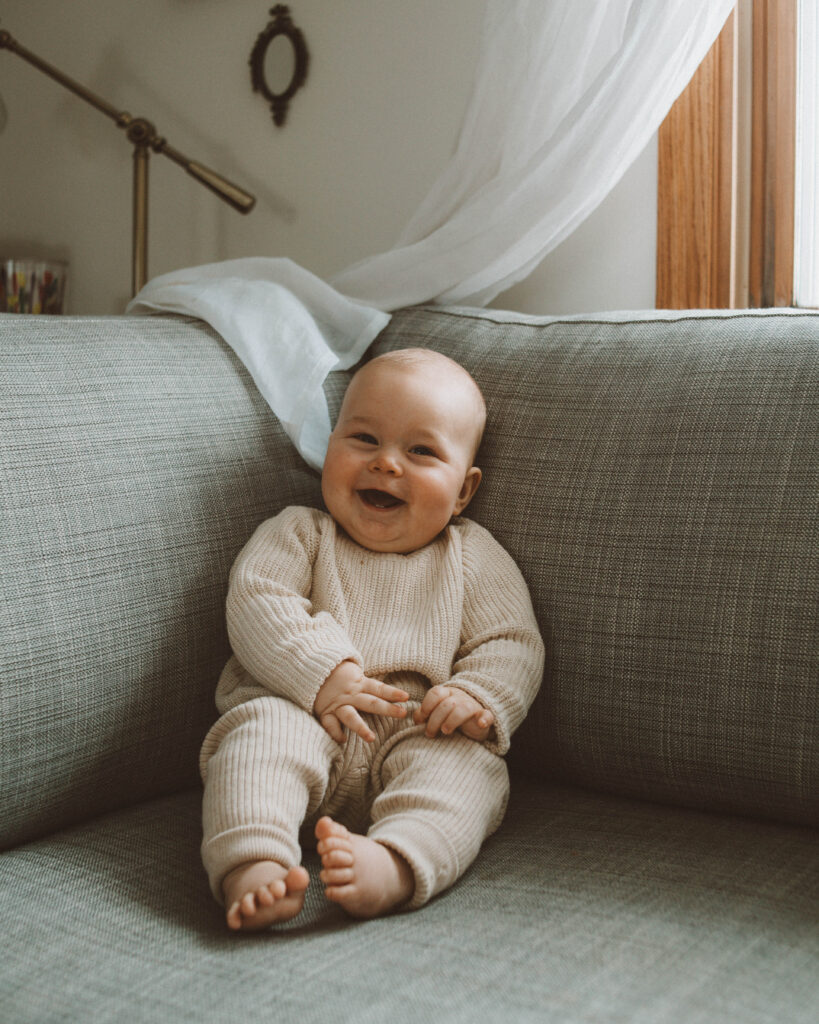 Gabe's 6 Month Update: Weaning, Solids, & Sleep!